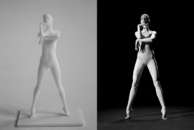 Coco Rocha & Sebring Studio Bring 1,000 Poses to Life in 