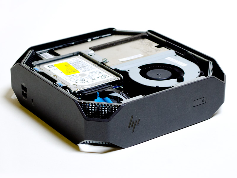 西川和久の不定期コラム】日本HP「Z2 Mini G3 Workstation」 ～216mm