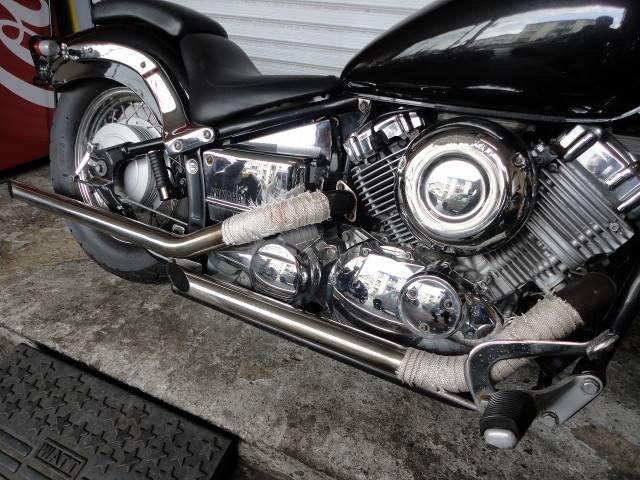 ドラックスター マフラー交換｜バイクの整備・メンテナンス・修理なら