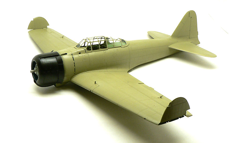 プラモ日記 » 零式艦上戦闘機21型 その10 塗装