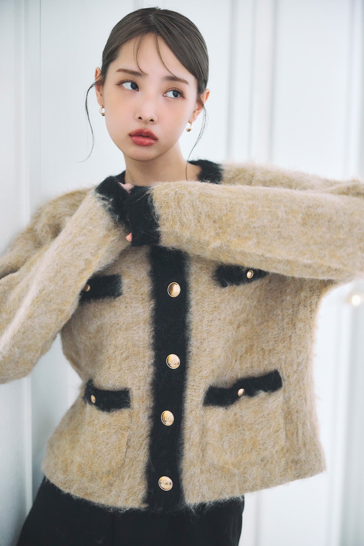 シャギーニットカーディガン – poláura OFFICIAL ONLINE STORE