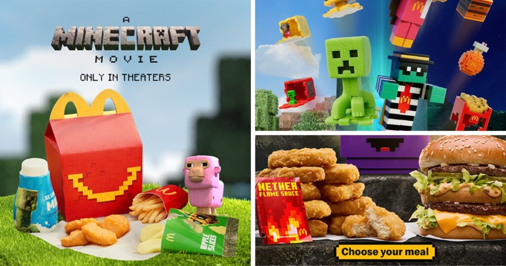 映画『マインクラフト』がマクドナルドとコラボ！ 「マインクラフト
