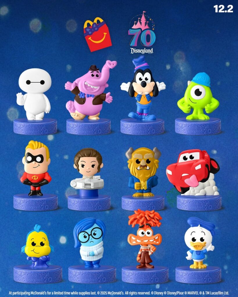 マクドナルド×ディズニーランド・リゾート70周年記念ハッピーセット