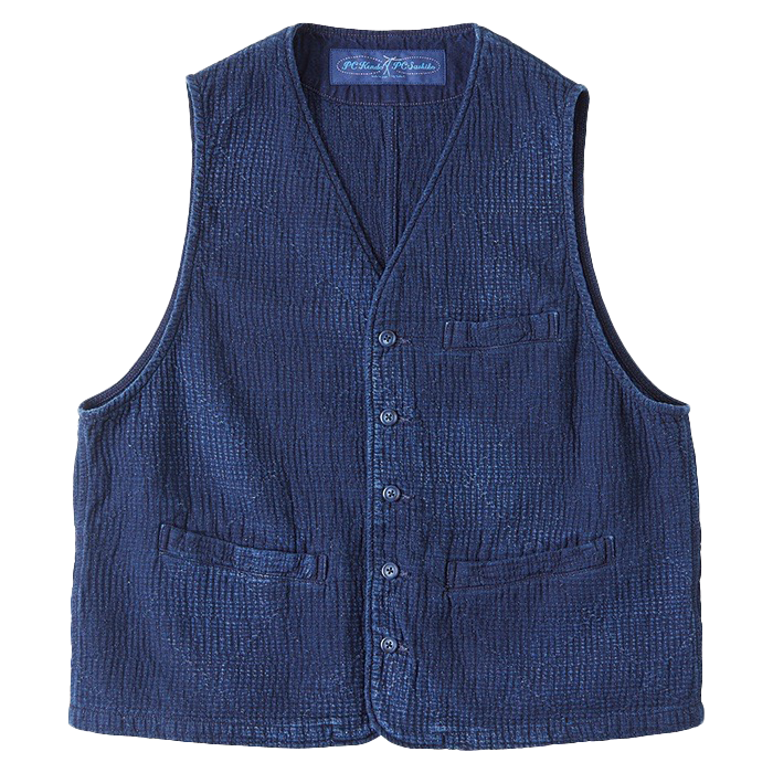 NEW SASHIKO LIGHT 3 PIECE KATSU VEST（ニュー サシコ ライト