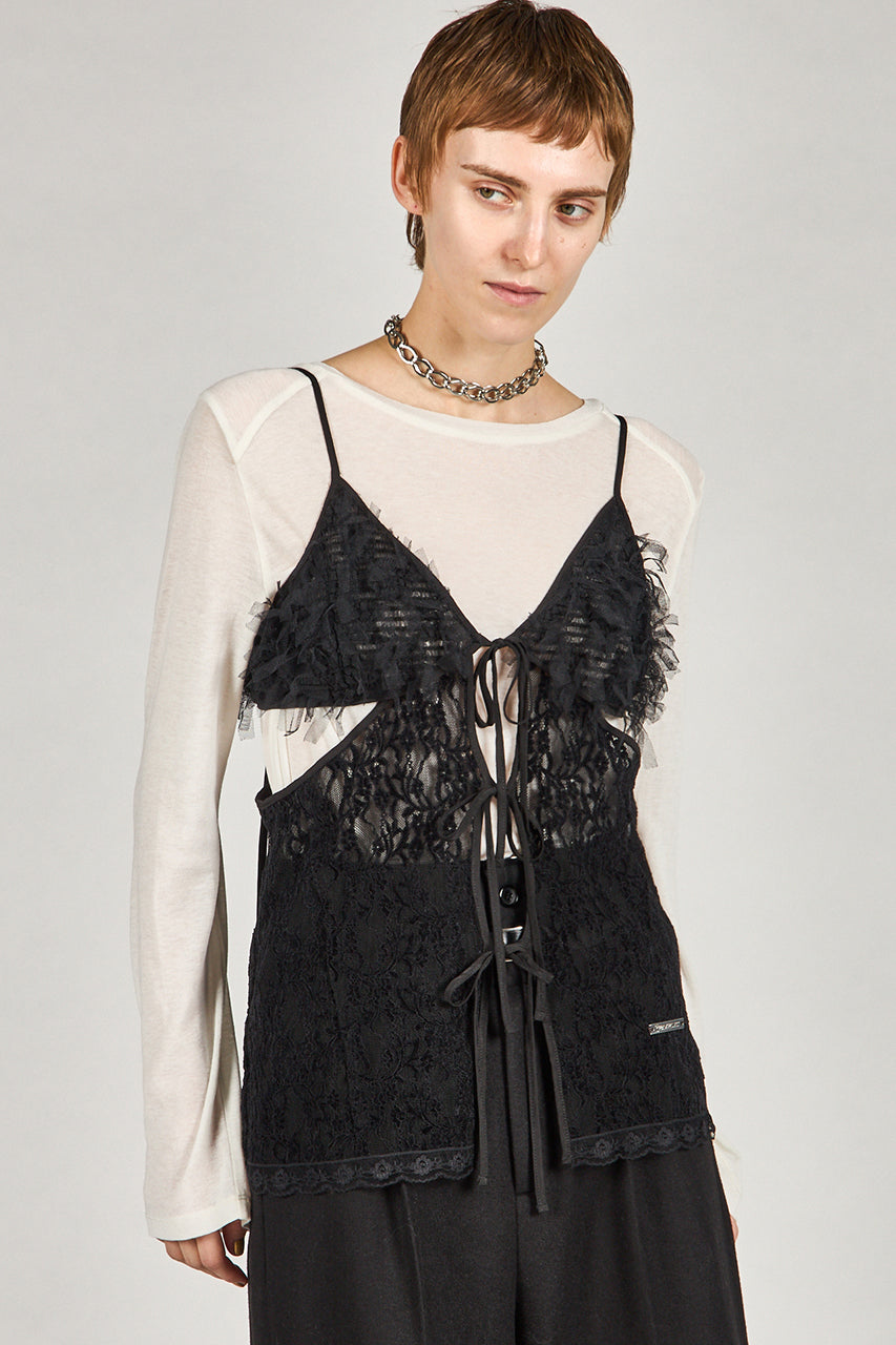 Lace Cut-Out Camisole Top - SALE