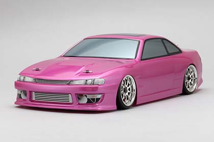 ヨコモ 460POWER S14 SILVIA用ボディセット (グラフィックデカール無し)
