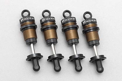 YOKOMO YD-4ビッグボアショックセットとAXONパーツ YOKOMO YD-4