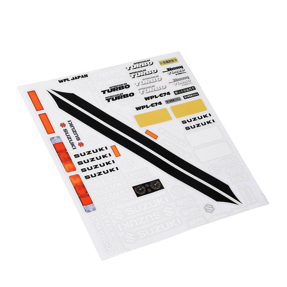 WPL JAPAN C74 Sticker for Suzuki Jimny JA11 – RAYWOOD
