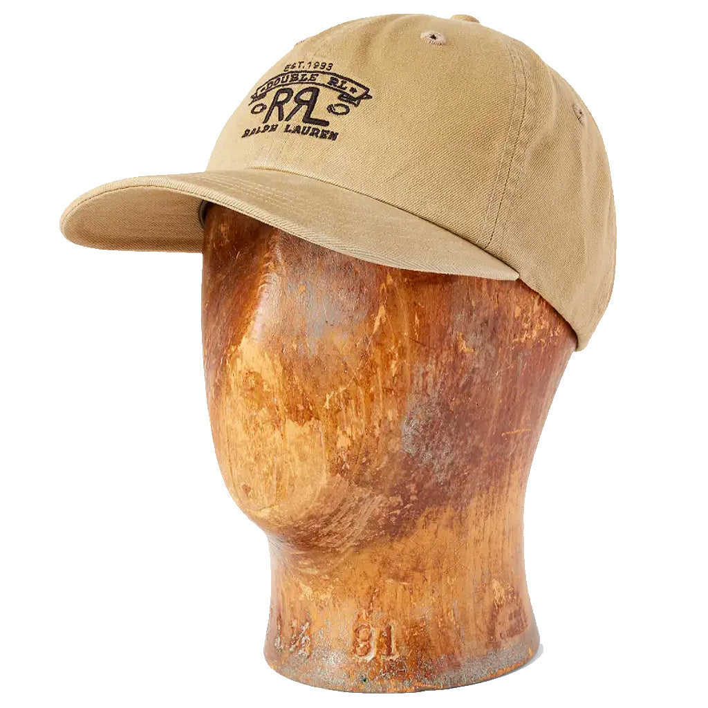 Double RL『RRL RANCH LOGO TWILL BALL CAP』(KHAKI) – Reggieshop