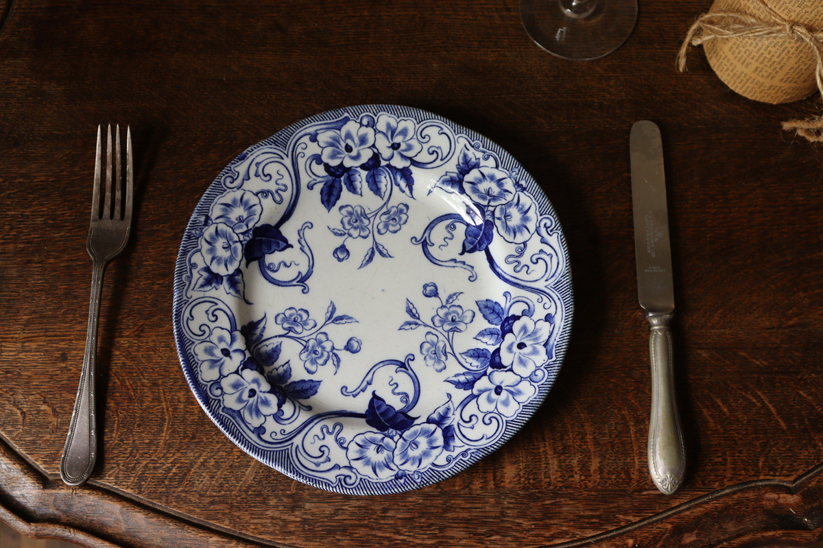 U43-1 フランスBrocante クレイユ エ モントロー FLORAシリーズ