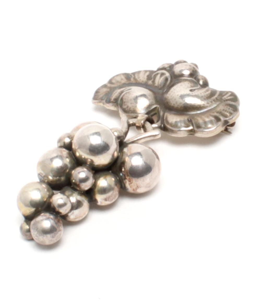 Georg Jensen ブローチ SV925 ムーンライトグレープ レディース