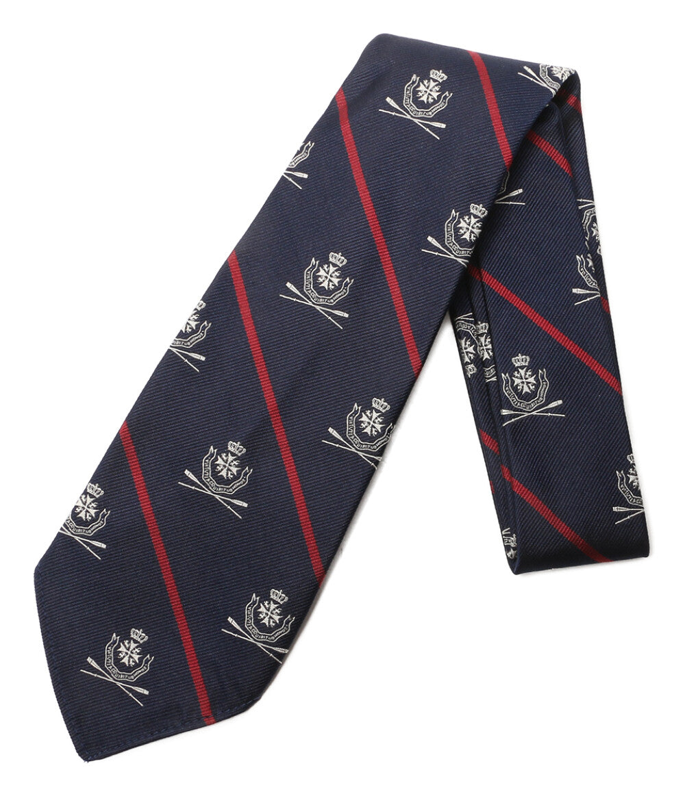 美品 POLO RALPH LAUREN ネクタイ ストライプド シルク レップ クラブ