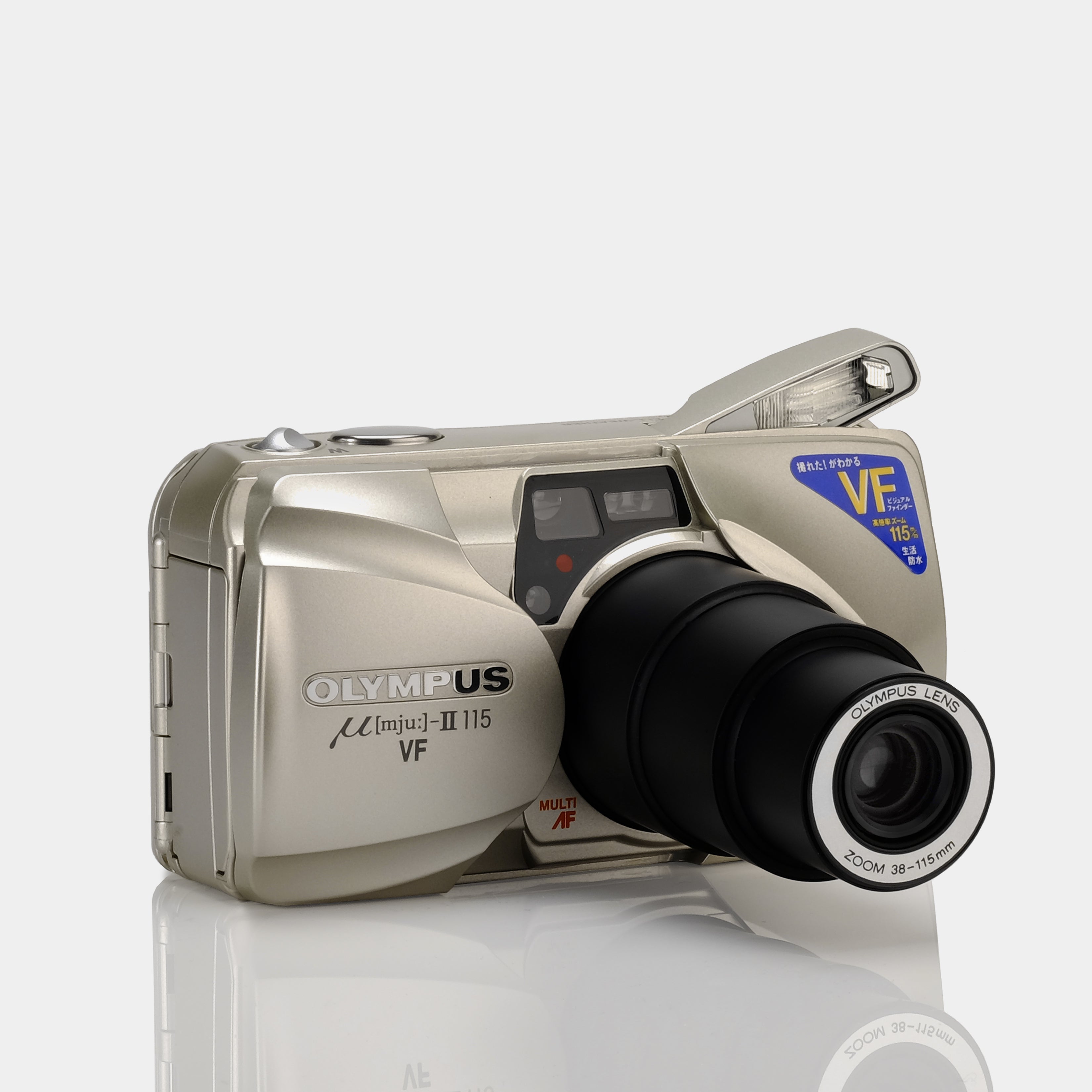 Olympus Stylus MJU II 115 VF 35mm Point And Shoot Film Camera (New Old