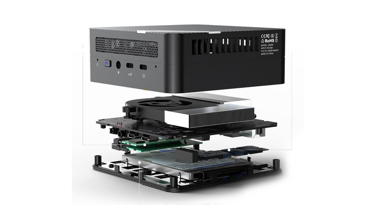 Minisforum launches the Venus series UM580 mini PC with AMD Ryzen