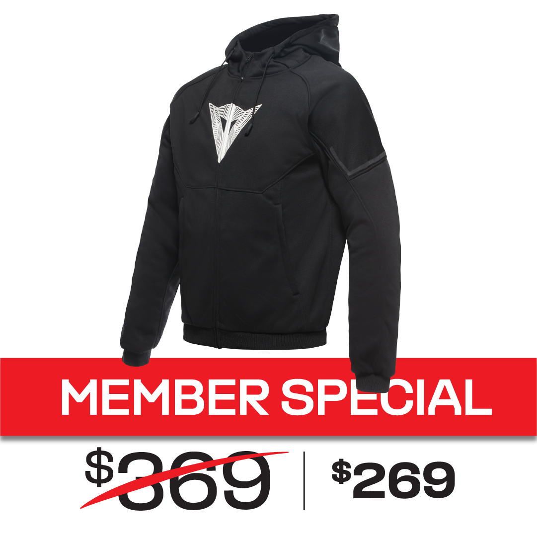 DAEMON-X SAFETY HOODIE FULL ZIP – Dainese Singapore