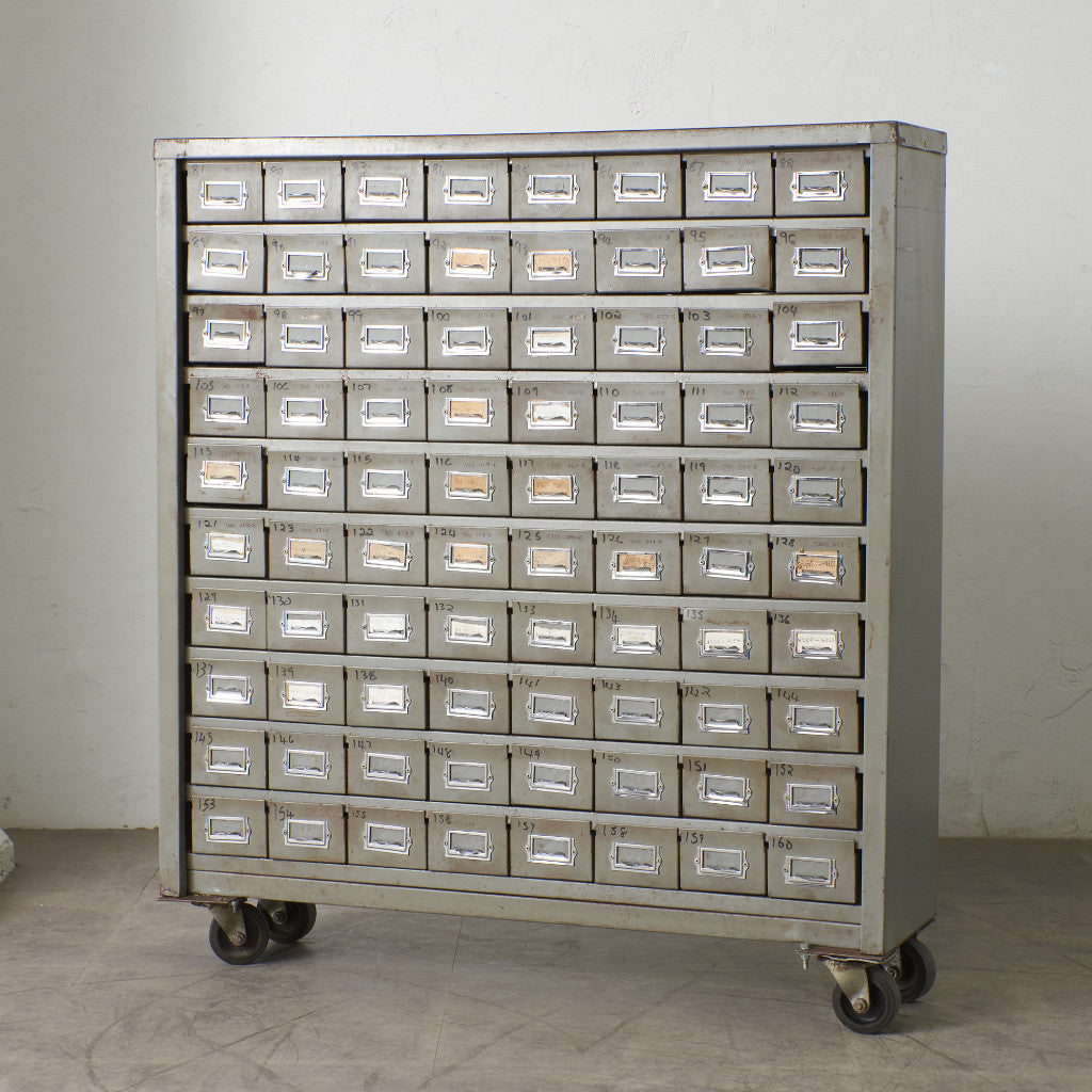 ヴィンテージ メタル ツールキャビネット｜rocca rocca