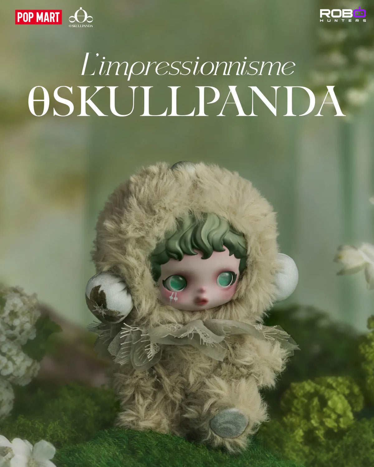 POP MART SKULLPANDA L'impressionnisme Series Plush Doll – Robo Hunters
