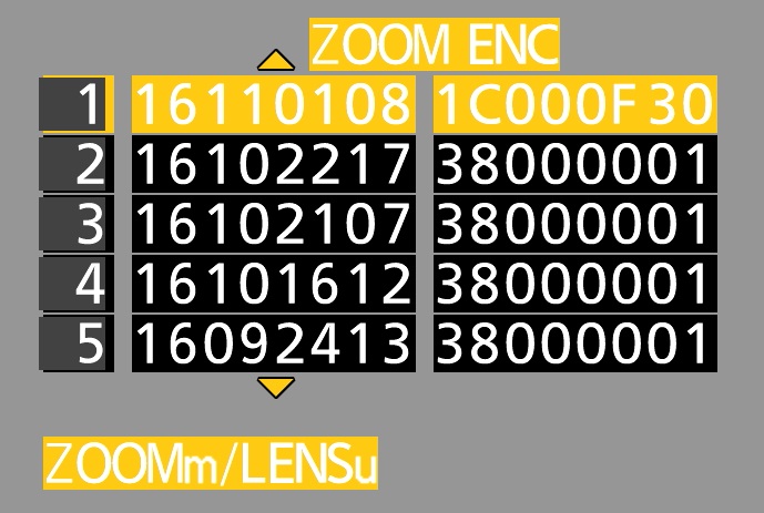 Panasonic LUMIX DMC-FZ300 裏モードに入ってシャッター回数を確認する