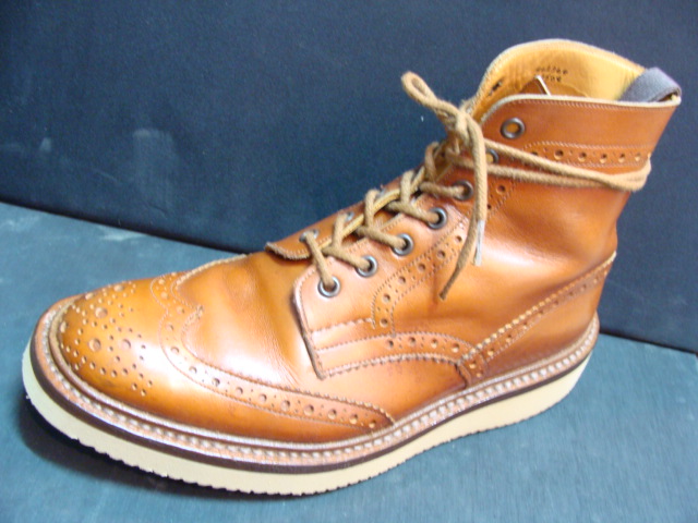 トリッカーズカントリーブーツソール張替えカスタム ビブラム2021