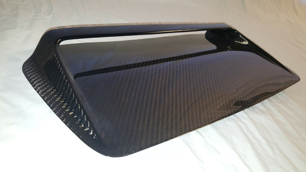 CARBON FIBER TURBO II HOOD VENT MAZDA FC3S – RScarbon