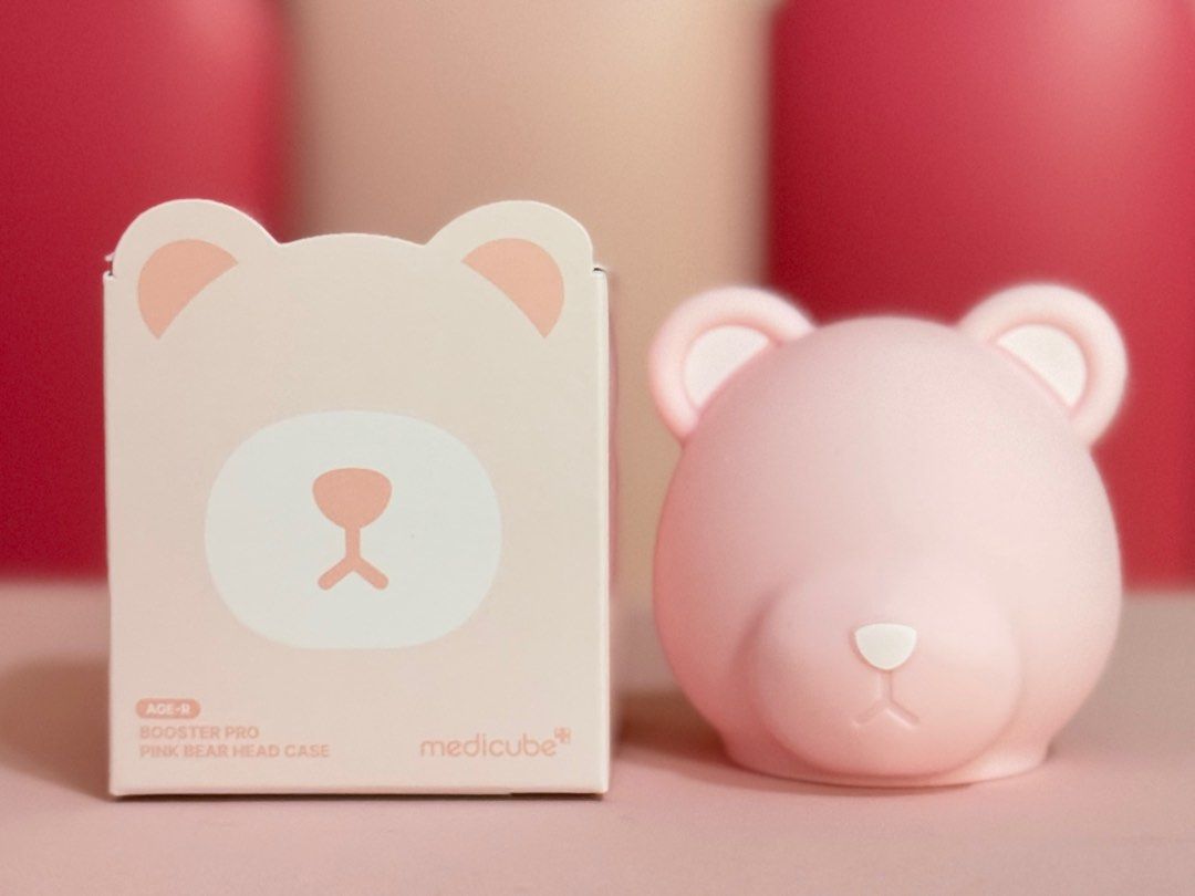 Medicube Age-R Booster Pro Head Case Pink Bear 1pcs – S-Beauty