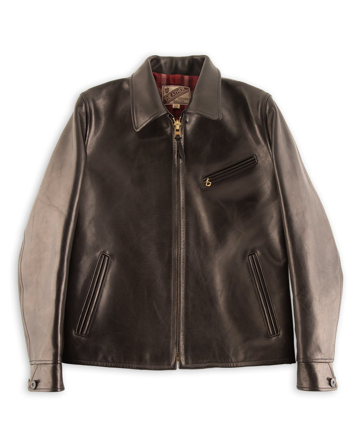 Y'2 Leather HV Horse Single Riders Jacket - Black – Standard & Strange