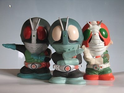 仮面ライダー・ソフビ貯金箱 | HIRO WORLD ブログ