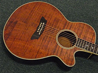 中古タカミネ PT108K オール・ハワイアンコアの美しいエレアコ