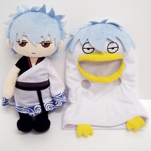 ☆銀魂 着ぐるみくったりクッション 坂田銀時、土方十四郎(ぬいぐるみ