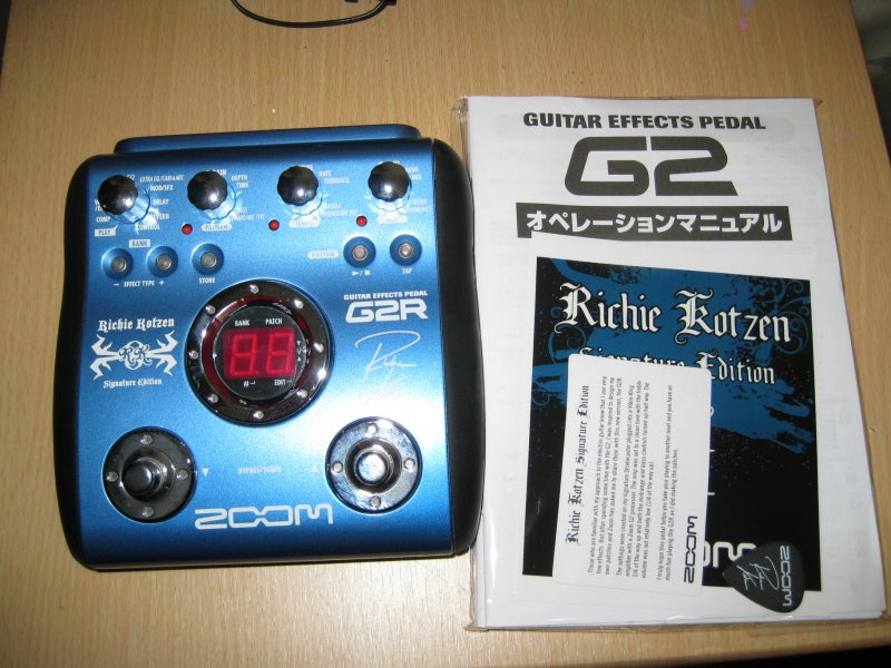 ZOOM G2R（・・古いオモチャで遊んでみる。。） | kumaxブログ