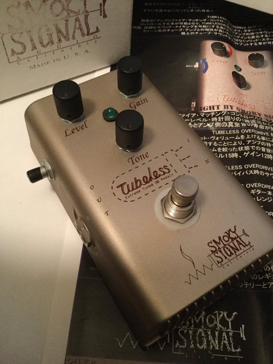 TUBELESS DELTA by SMOKY SIGNAL AUDIO | ギターと葉巻とウイスキーと