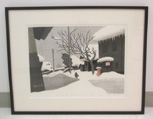 新春・初蔵出しセール・日本画 桝田 隆一画伯 群青富士10号 原画 真作