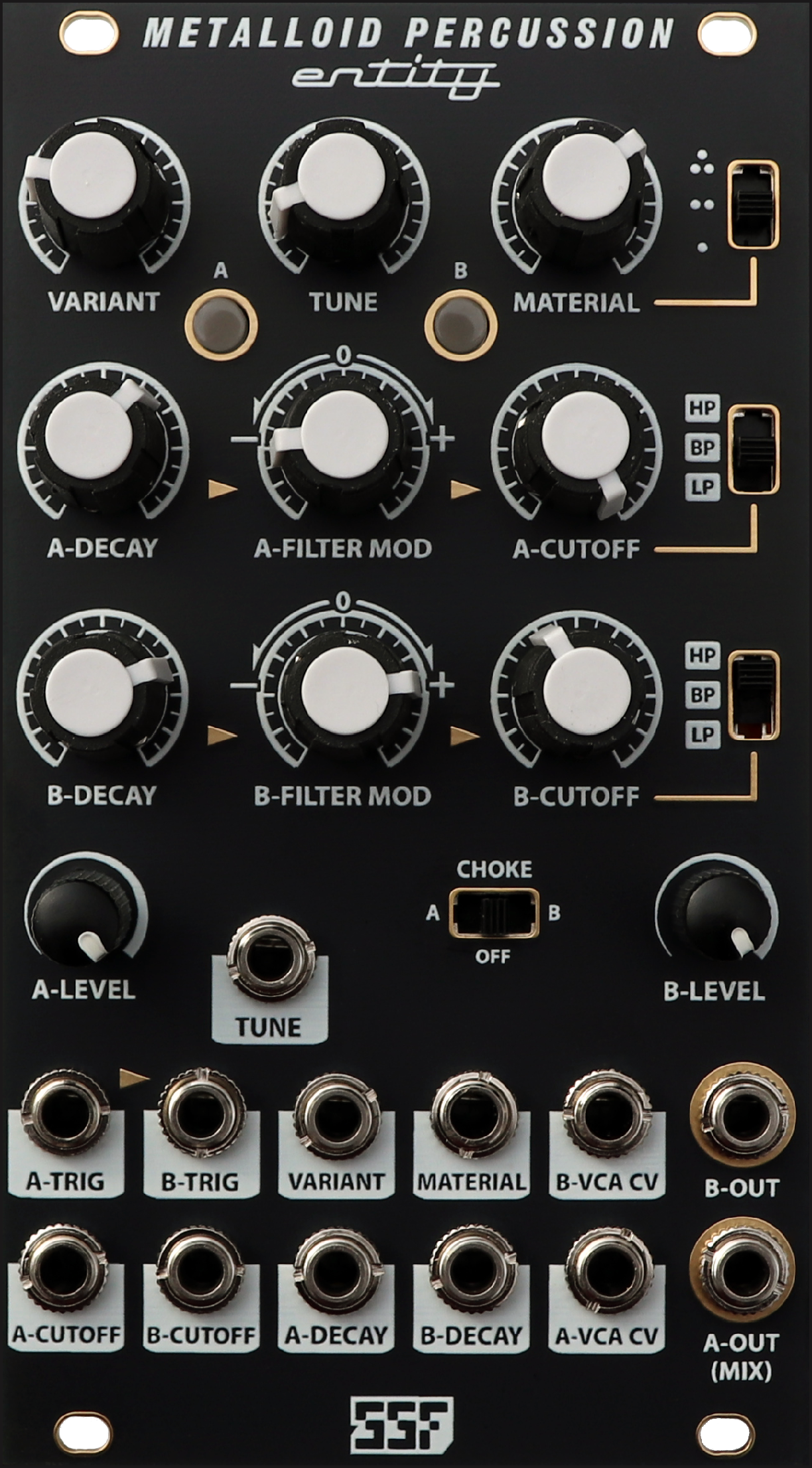 Metalloid Percussion Entity – Steady State Fate