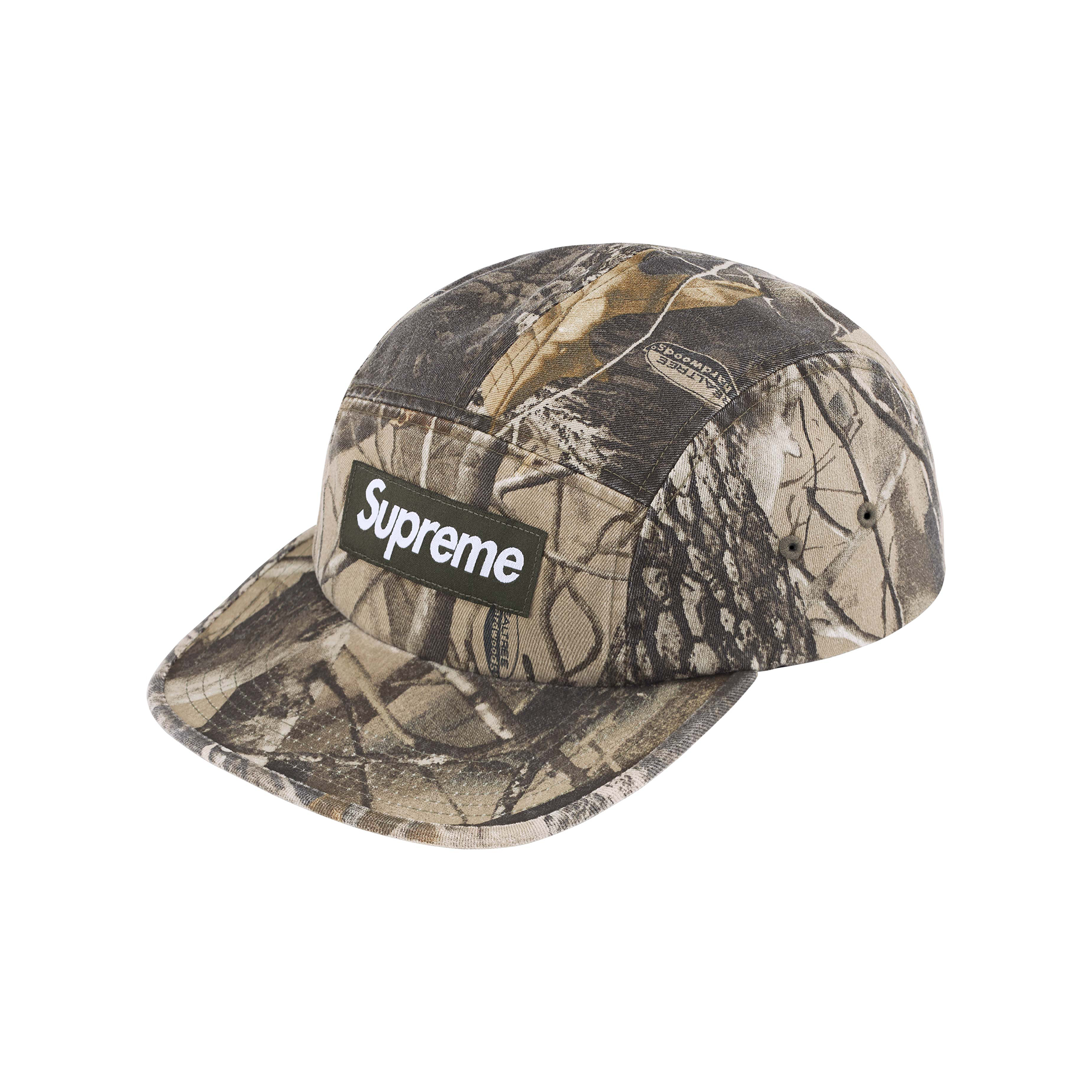 Supreme Washed Chino Twill Camp Cap Realtree® Hardwoods Camo (SS25