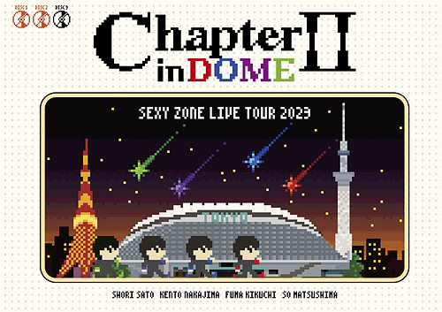 CDJapan : SEXY ZONE LIVE TOUR 2023 Chapter II in DOME [Limited