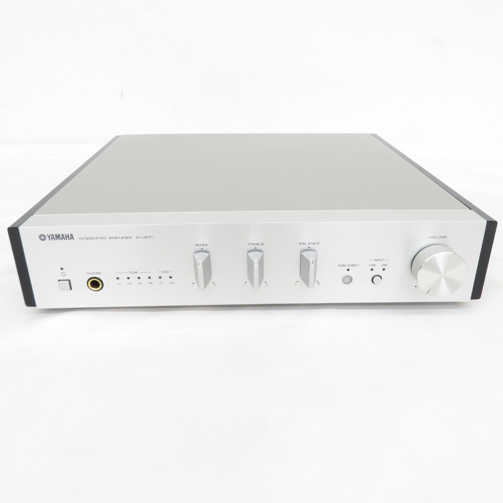 YAMAHA (ヤマハ) USB DAC内蔵 プリメインアンプ シルバー A-U671