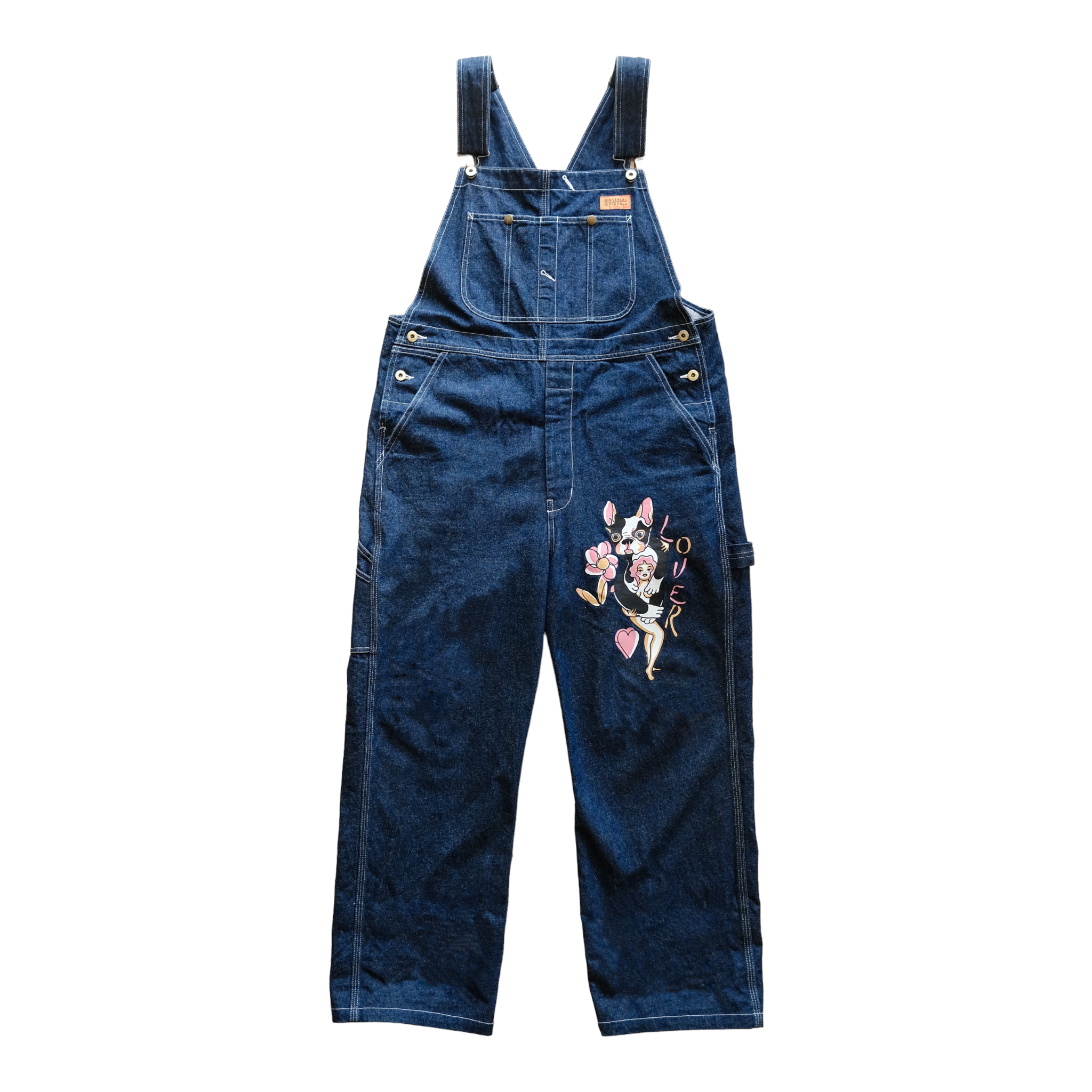 FBオーバーオール【UNIVERSAL OVERALL × W-OKI TATOO(KENTA) × FRENCH