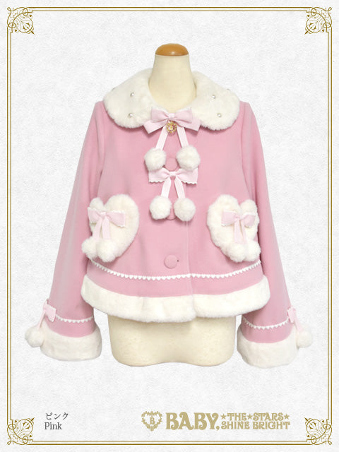 ポンポンリボンショートコート – BABY, THE STARS SHINE BRIGHT