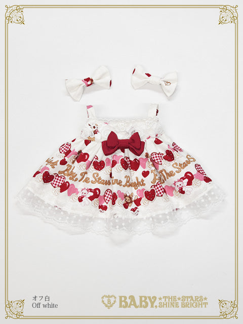 Kumya-chan's Sweet Baby Love Heart Kumya jumper skirt – BABY, THE