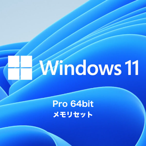 Microsoft Windows 11 64Bit DSP版 日本語版 バルクメモリセット