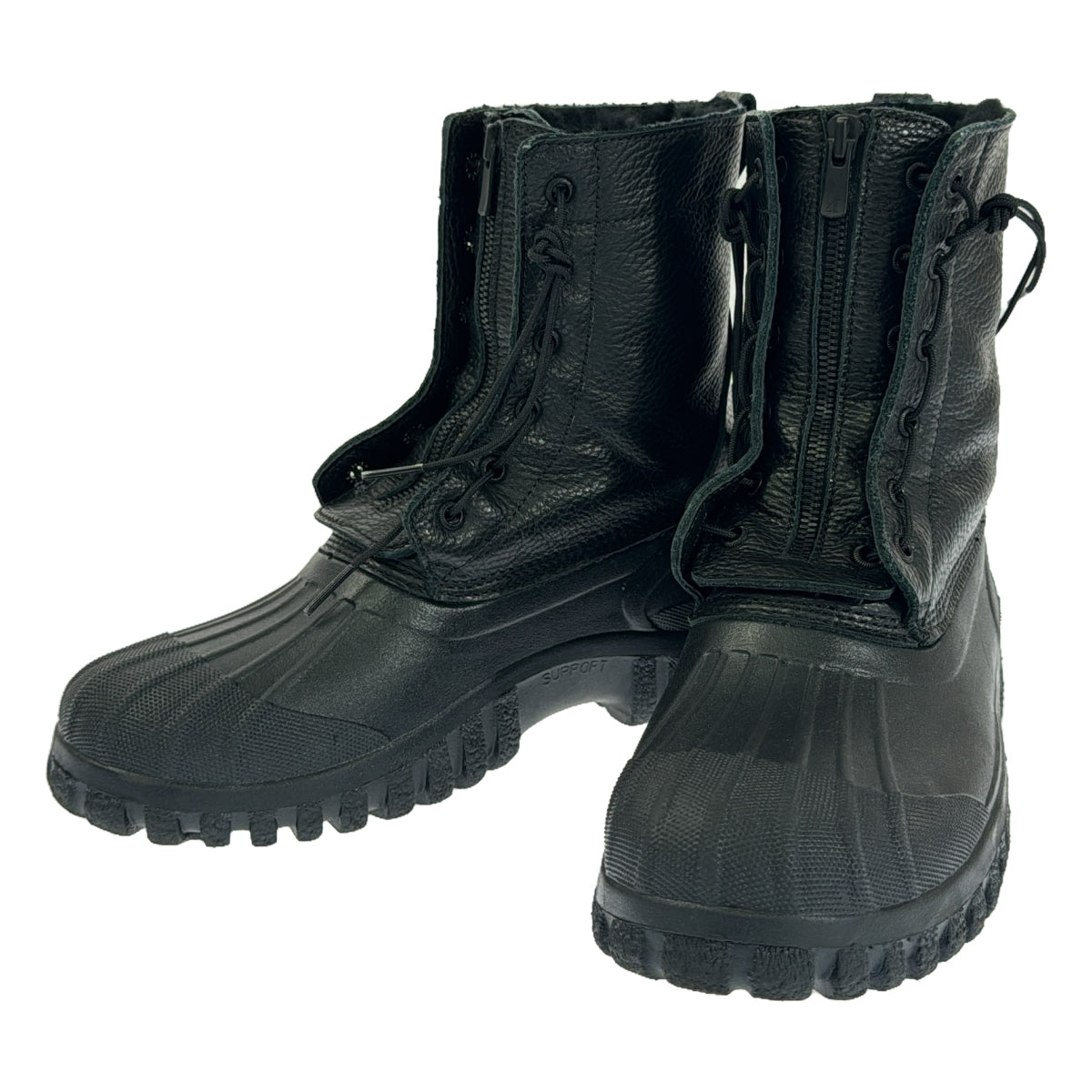 nonnative / ノンネイティブ | Worker Zip Duck Boots Cow Leather