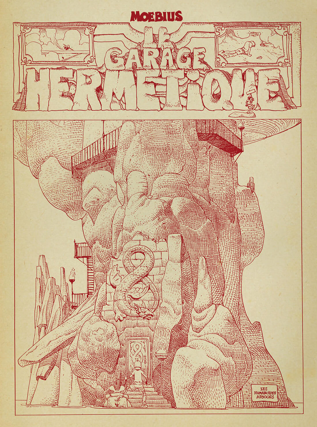 Mœbius Oeuvres Le Garage hermétique (Limited & Numbered Coffee