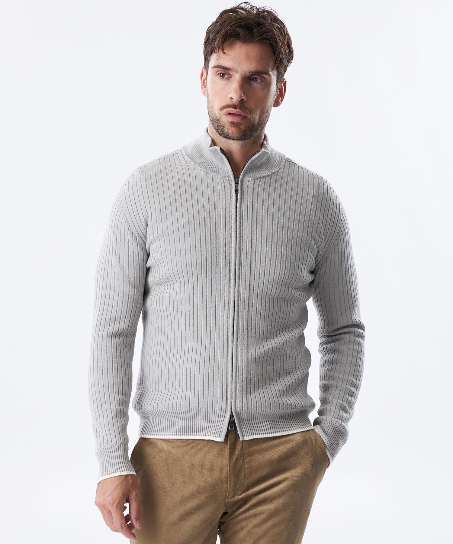 ホールガーメントジップニット(トップス)｜EPOCA UOMO(エポカ ウォモ