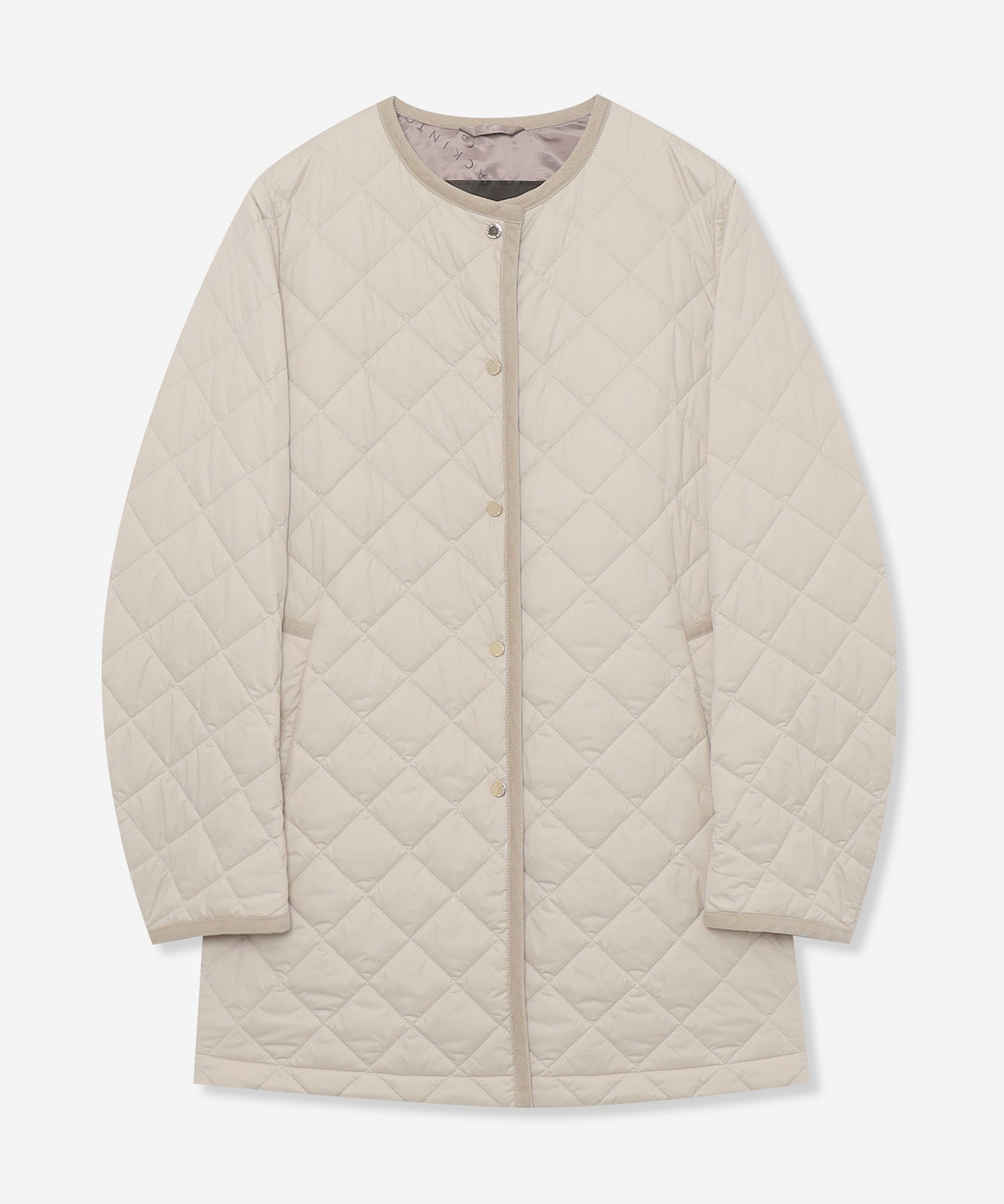 ライトキルティングノーカラーコート(コート)｜MACKINTOSH LONDON