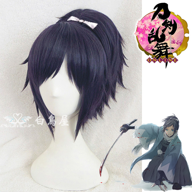 コスプレウィッグ」刀剣乱舞 とうらぶ 大和守安定 コスプレウィッグ 髪