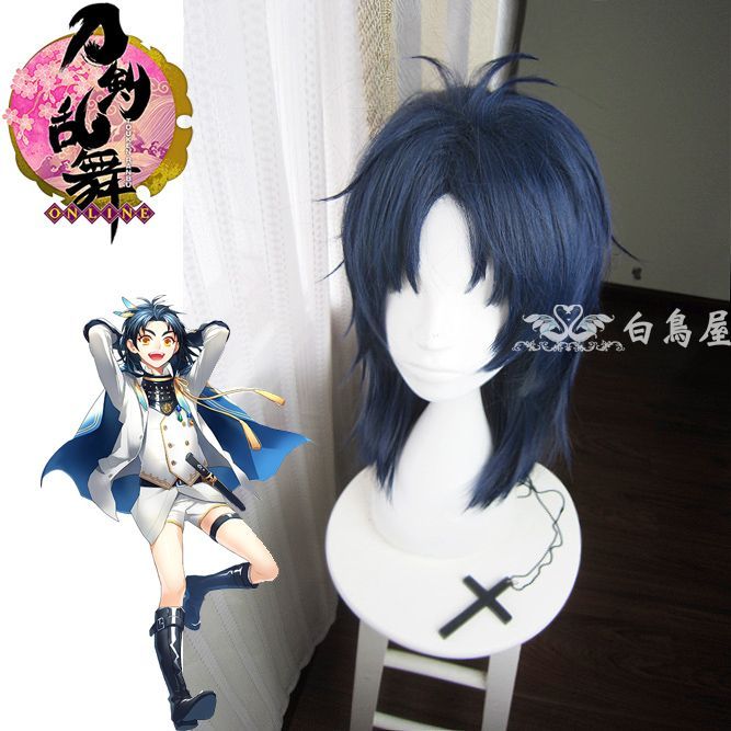 コスプレウィッグ」刀剣乱舞 とうらぶ 太鼓鐘貞宗 コスプレウィッグ