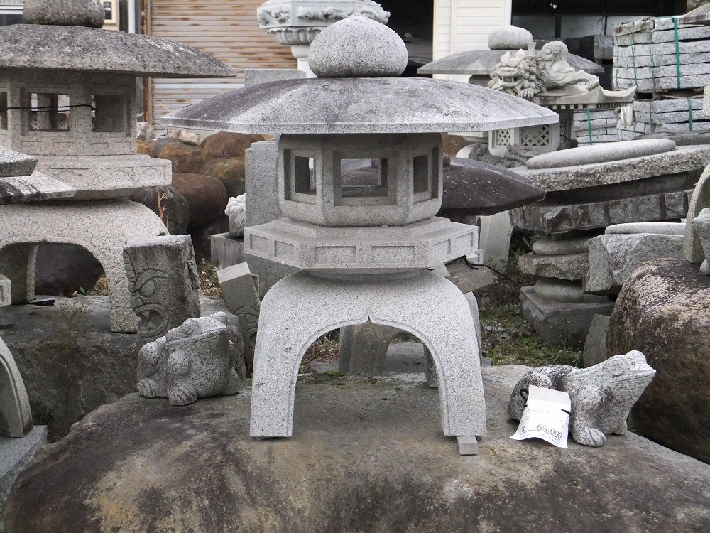 古代雪見の製品案内愛知県岡崎市の石灯篭・水鉢蹲など石材製品の製造