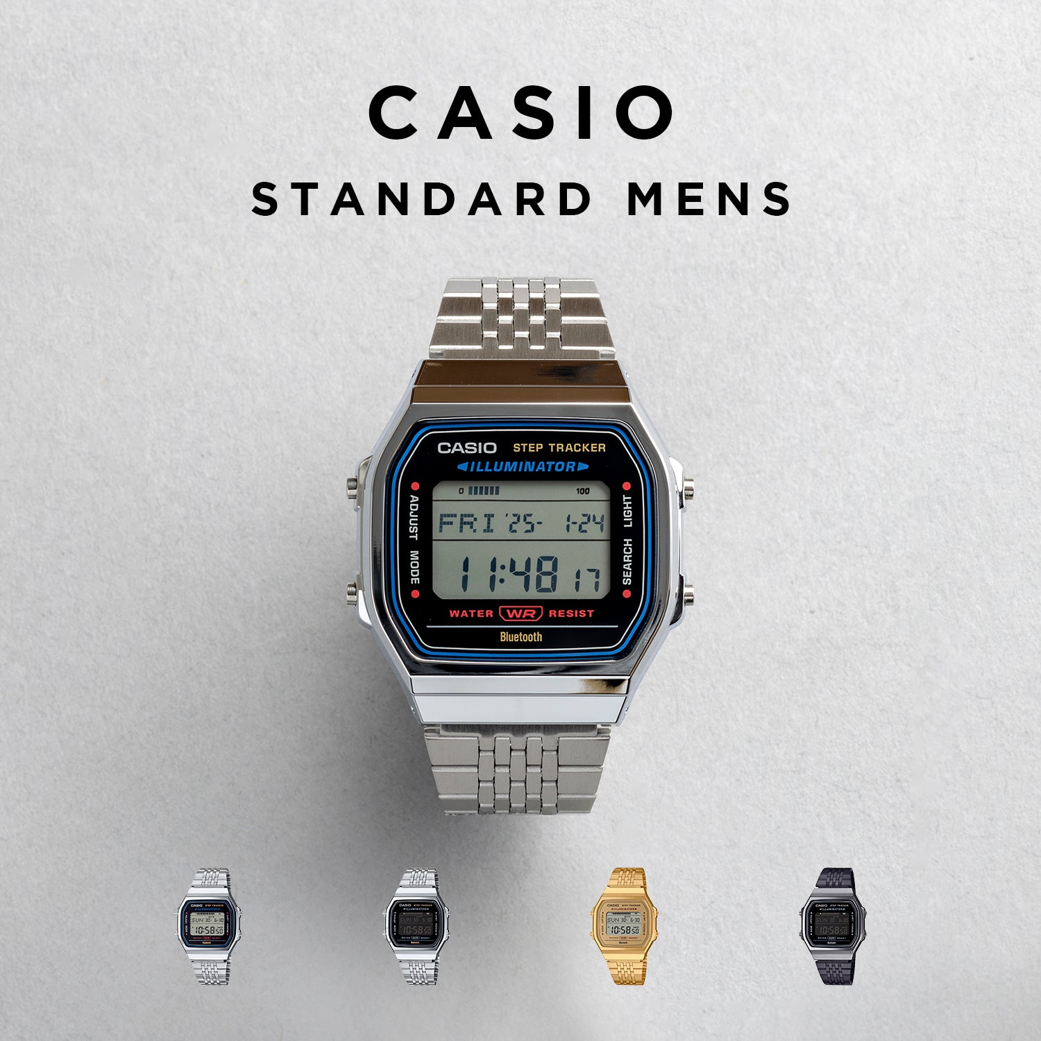 CASIO カシオ ABL-100WE メンズ 腕時計 日常生活用防水 10年保証
