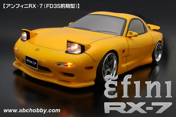 Mazda RX-7 FD3S (Zenki) 1-10 Body Set [ABC Hobby] 67157 – Super-G