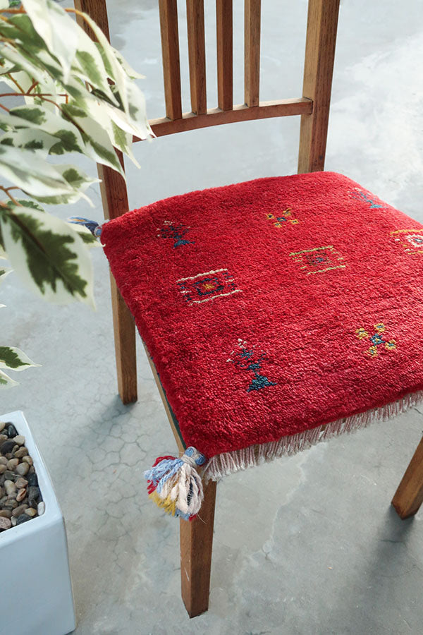 ペルシャギャッベ 約38cm x 40cm｜SATHI RUGS